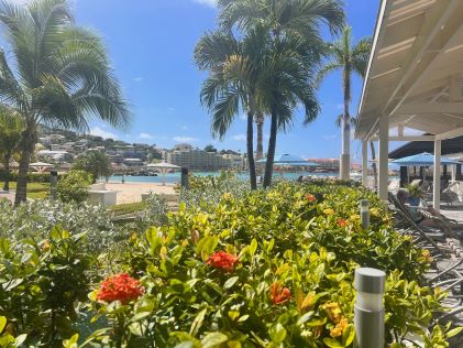 The view of Sint Maarten from Royal Palms, a Hilton Vacation Club